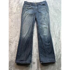 David Kahn Vintage Y2K USA Womens Sz 10 Blue Jeans Lauren Bootcut Distressed Mid